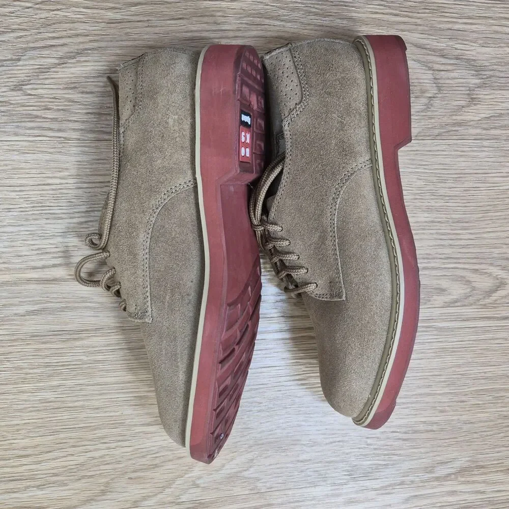Vintage Reebok 90’s “BOKS”Men’s Suede Lace Up Dress Fit US 9 Brown Oxford